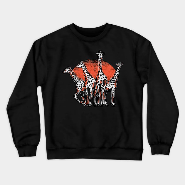 Giraffe Lover Crewneck Sweatshirt by shirtsyoulike